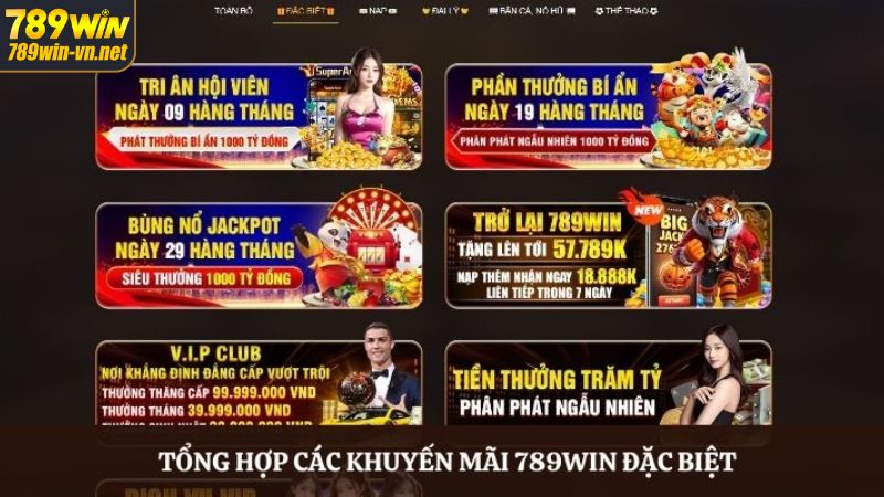 Khám Phá Khuyến Mãi Độc Quyền 789Win Hấp Dẫn Nhất 3 Hệ thống khuyến mãi độc quyền 789Win dành hấp dẫn